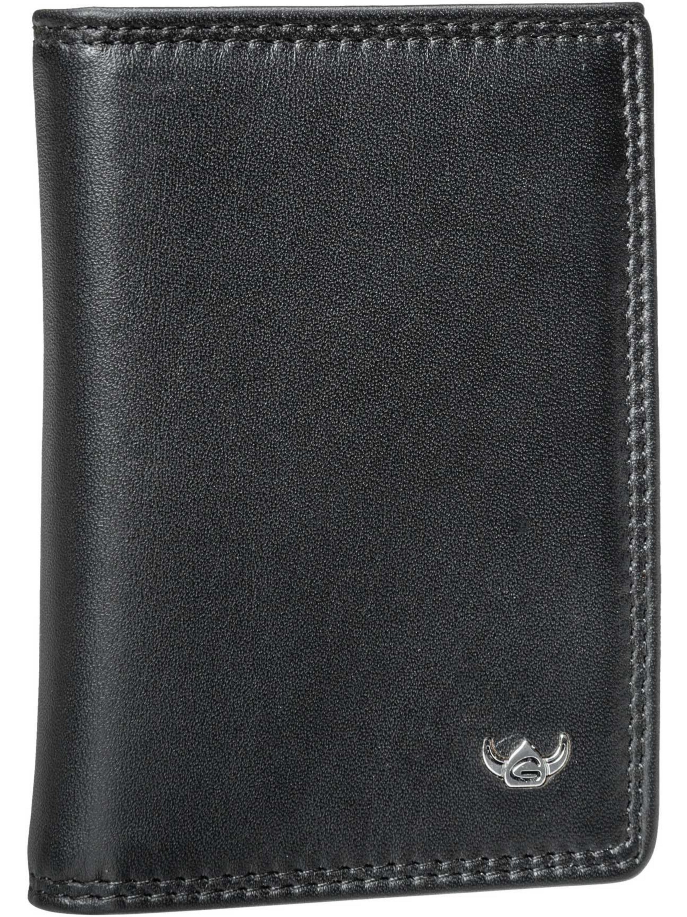 Portamonete 'Protect 101' di GOLDEN HEAD in nero: frontale