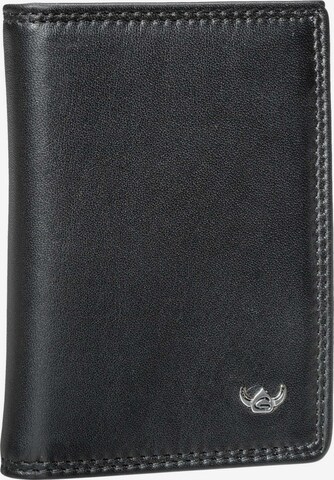 GOLDEN HEAD Wallet 'Protect 101' in Black: front