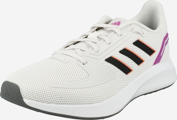 Chaussure de course 'Run Falcon 2.0' ADIDAS PERFORMANCE en blanc : devant