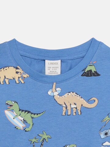 mėlyna Lindex Marškinėliai 'Dino'