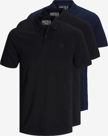 JACK & JONES Shirt 'JJBasic' in Blue: front