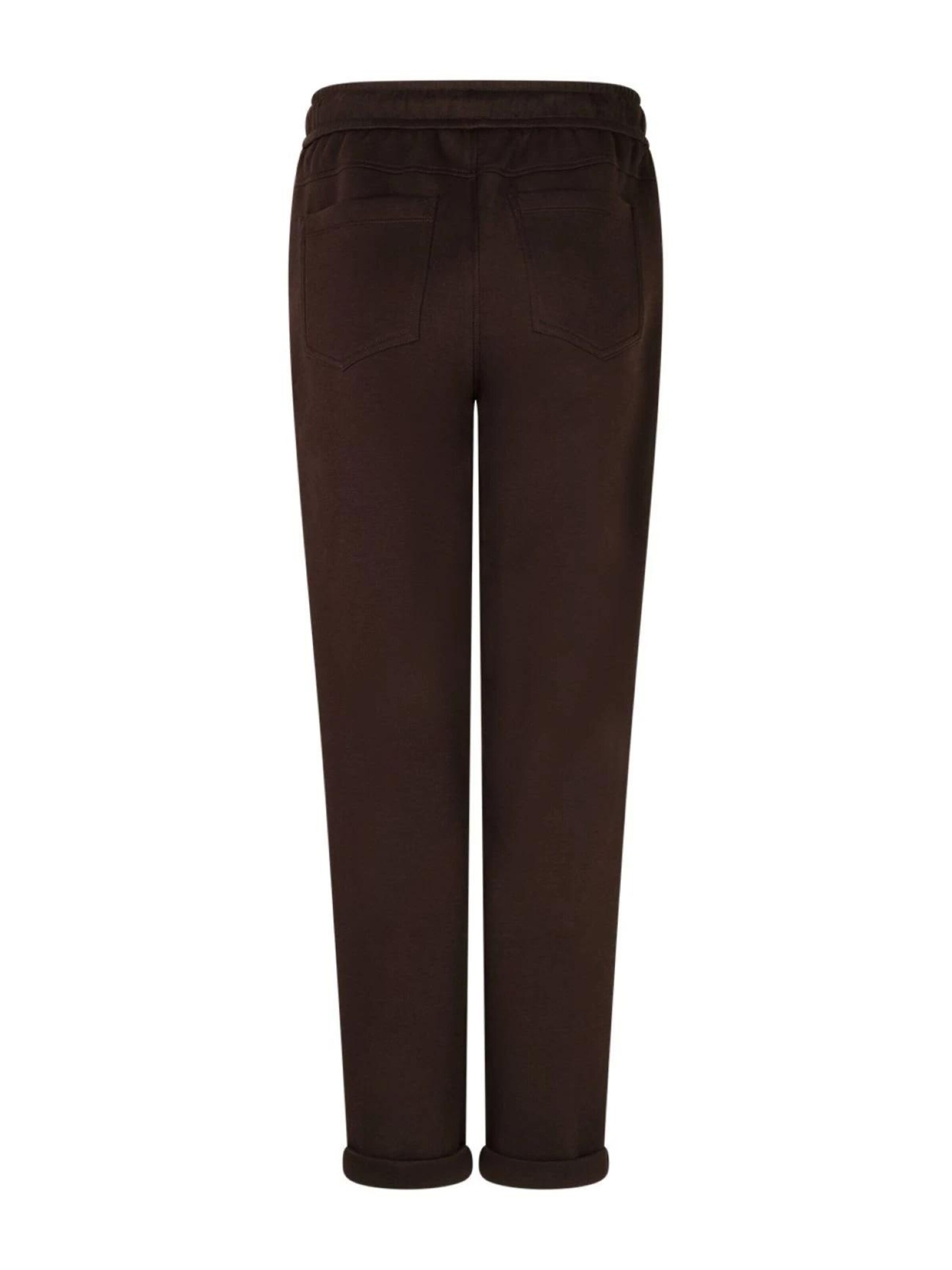 Red Button Regular Broek 'RB Stella scuba espresso' in Bruin