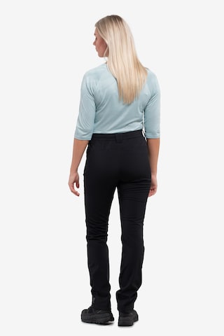 LUHTA Slim fit Workout Pants 'Elisenvaara' in Black