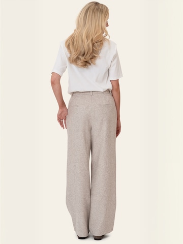 Regular Pantalon ' CelineIC ' BYIC en beige : derrière