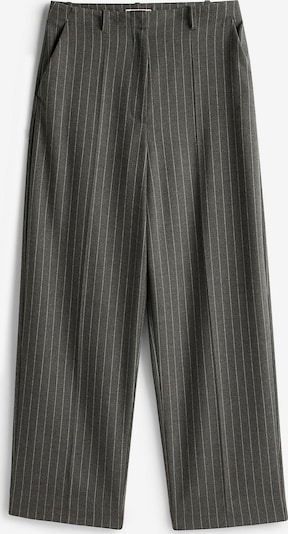 TOMMY HILFIGER Buktētas bikses, krāsa - grafīta / balts, Preces skats