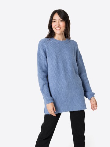 ABOUT YOU Oversized trui 'Mina' in Blauw: voorkant