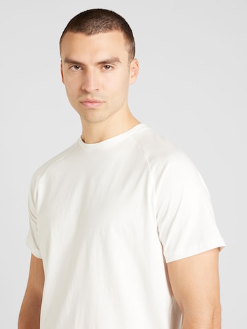 QS T-shirt i vit