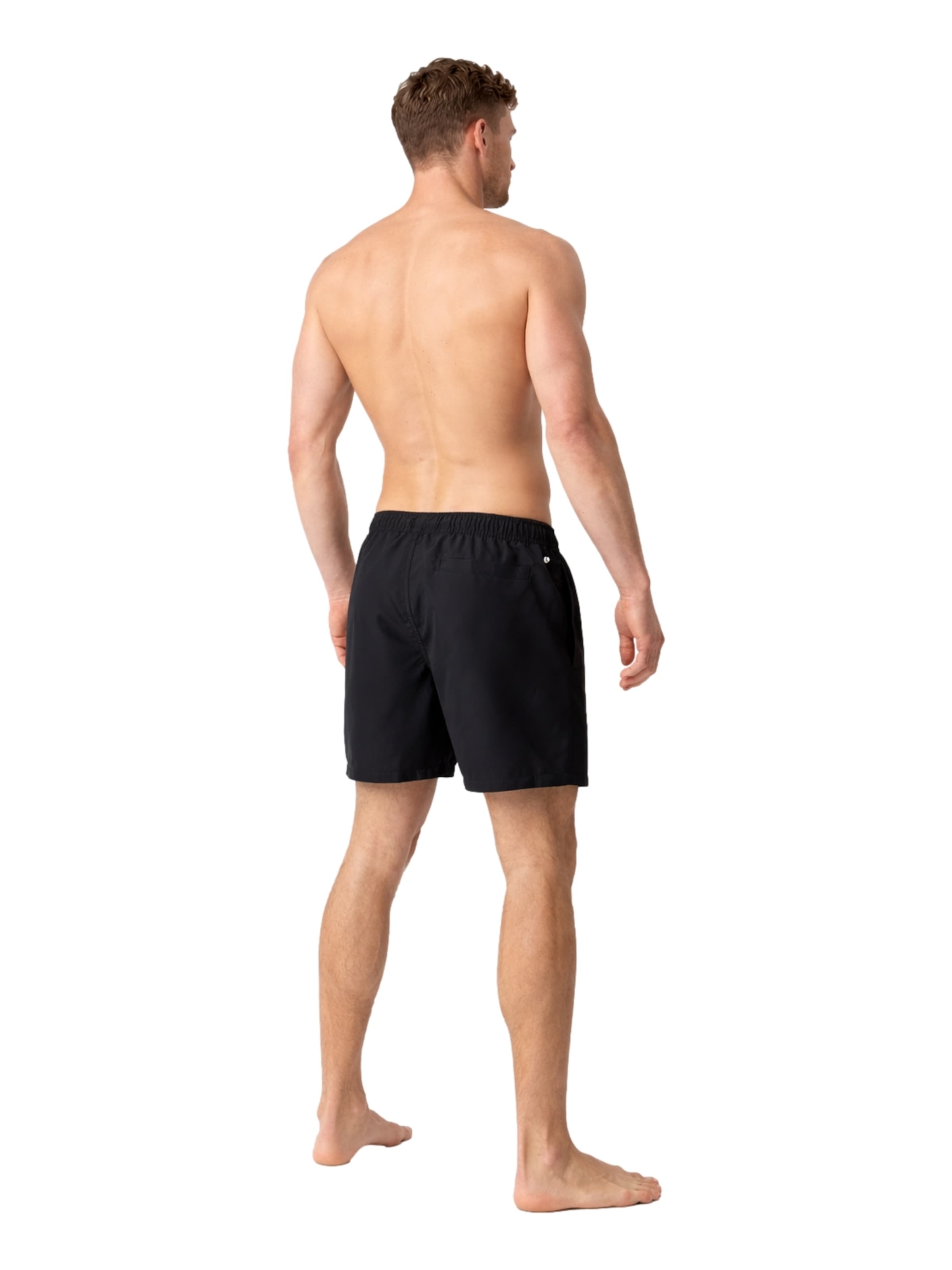 BJÖRN BORG Badeshorts i sort