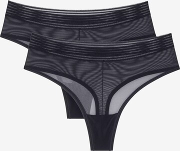 TRIUMPH Tanga 'Tempting Sheer' – černá: přední strana