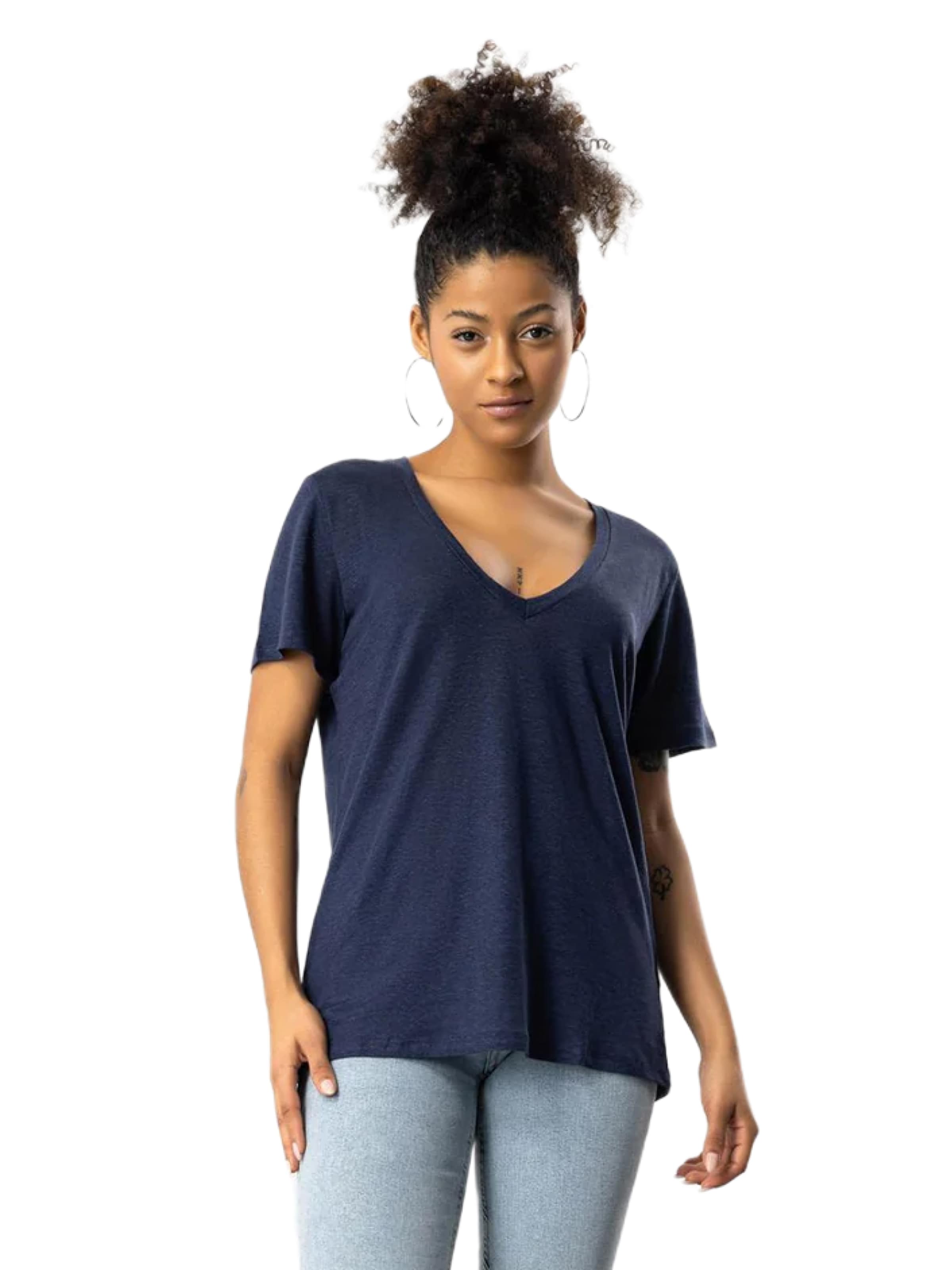 No Matter What Shirt in Blue: front