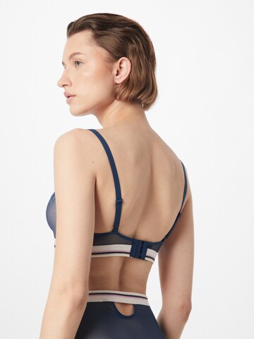 PASSIONATA - Triangular Soutien em azul