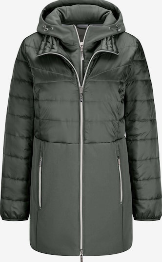 Goldner Übergangsmantel in M in khaki, Produktansicht