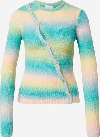 LeGer by Lena Gercke Knit Cardigan 'Elisha' in Mixed colors: front