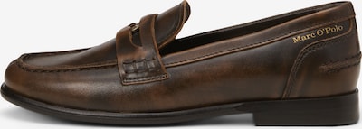 Marc O'Polo Slipper in dunkelbraun, Produktansicht