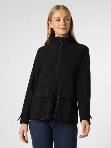 Marc Cain Between-Season Jacket in Black: front