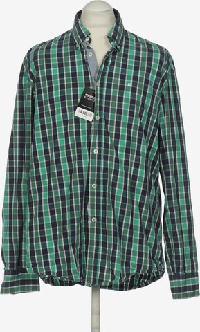 Dockers Button Up Shirt in XL in Green: front