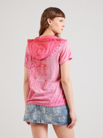 Maglietta di Soccx in rosa: frontale