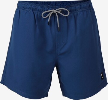 BRUNOTTI Board Shorts in Blue: front