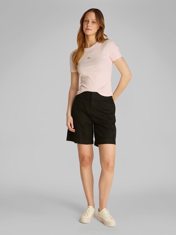 Calvin Klein Jeans Koszulka w kolorze różowy