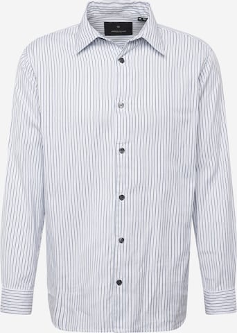 Chemise 'JPRBLABUSHWICK' JACK & JONES en blanc : devant