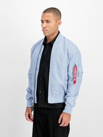 ALPHA INDUSTRIES Between-season jacket 'MA-1 TT' in Blue: front