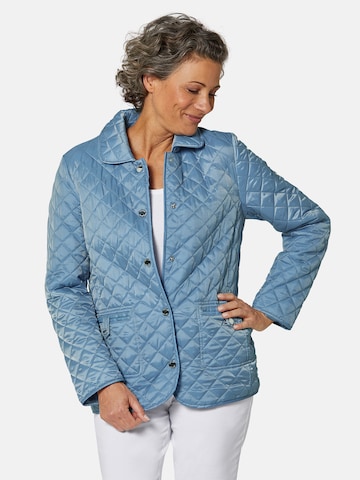 Goldner Between-Season Jacket in Blue: front