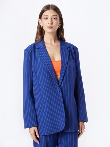 Blazer Moves en bleu : devant