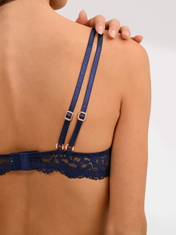 Gianna Bellucci Push-up Bra 'Sienna' in Blue