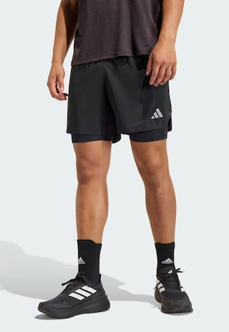 regular Pantaloni sportivi 'Adi365 Running Essentials' di ADIDAS PERFORMANCE in nero: frontale