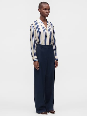 Weekend Max Mara Wide leg Pantalon 'VISIVO' in Blauw