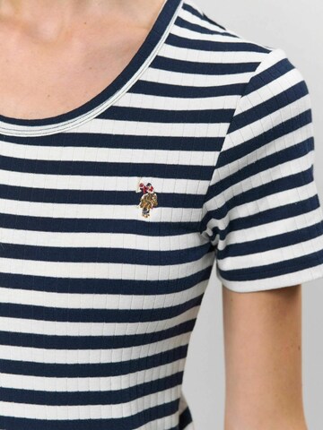 U.S. POLO ASSN. Top ' Carla ' in Blauw