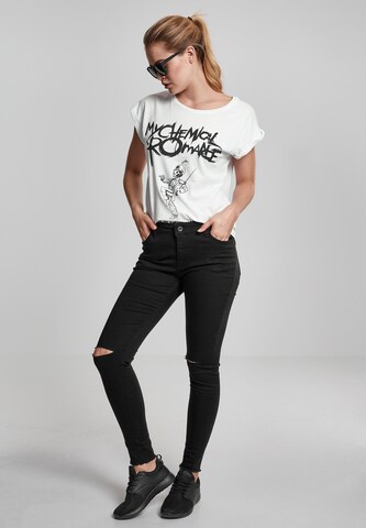 Merchcode - Camiseta 'My Chemical Romance' en blanco