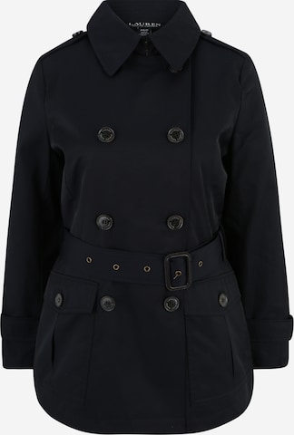 Manteau mi-saison '28' Lauren Ralph Lauren Petite en bleu : devant