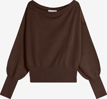 Pulover de la Bershka pe maro: față