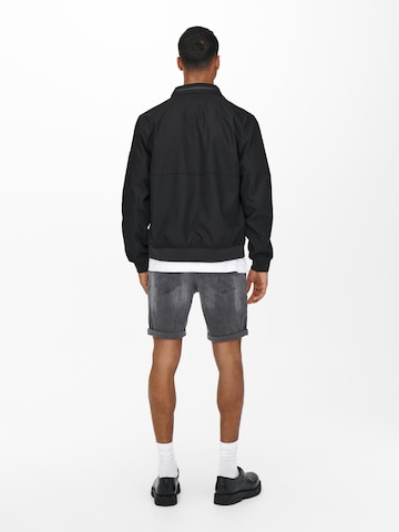 Only & Sons Slimfit Shorts 'Ply' in Grau