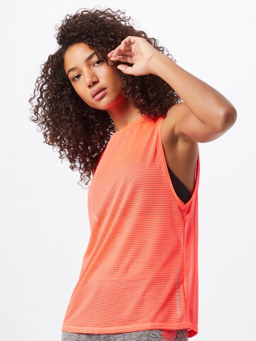 Superdry Sporttop in Oranje: voorkant