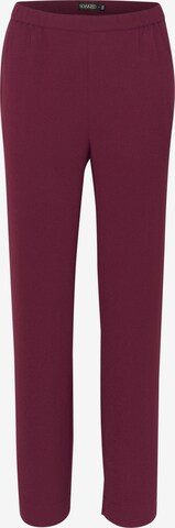 Pantalon 'Shirley' SOAKED IN LUXURY en rouge : devant