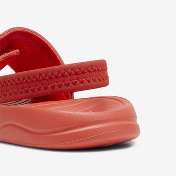 PUMA Beach & Pool Shoes 'Popcat 2' in Red