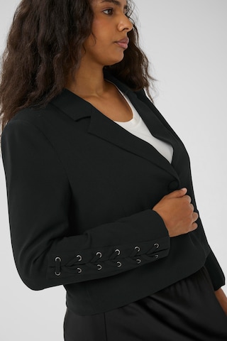 KAFFE CURVE Blazer i sort