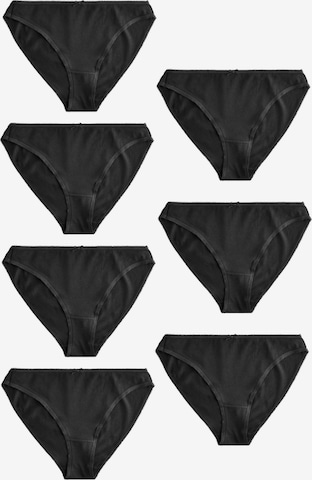 Slip di Next in nero: frontale