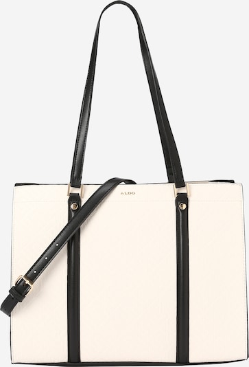 ALDO Shoulder bag 'ADALYN' in Black / natural white, Item view
