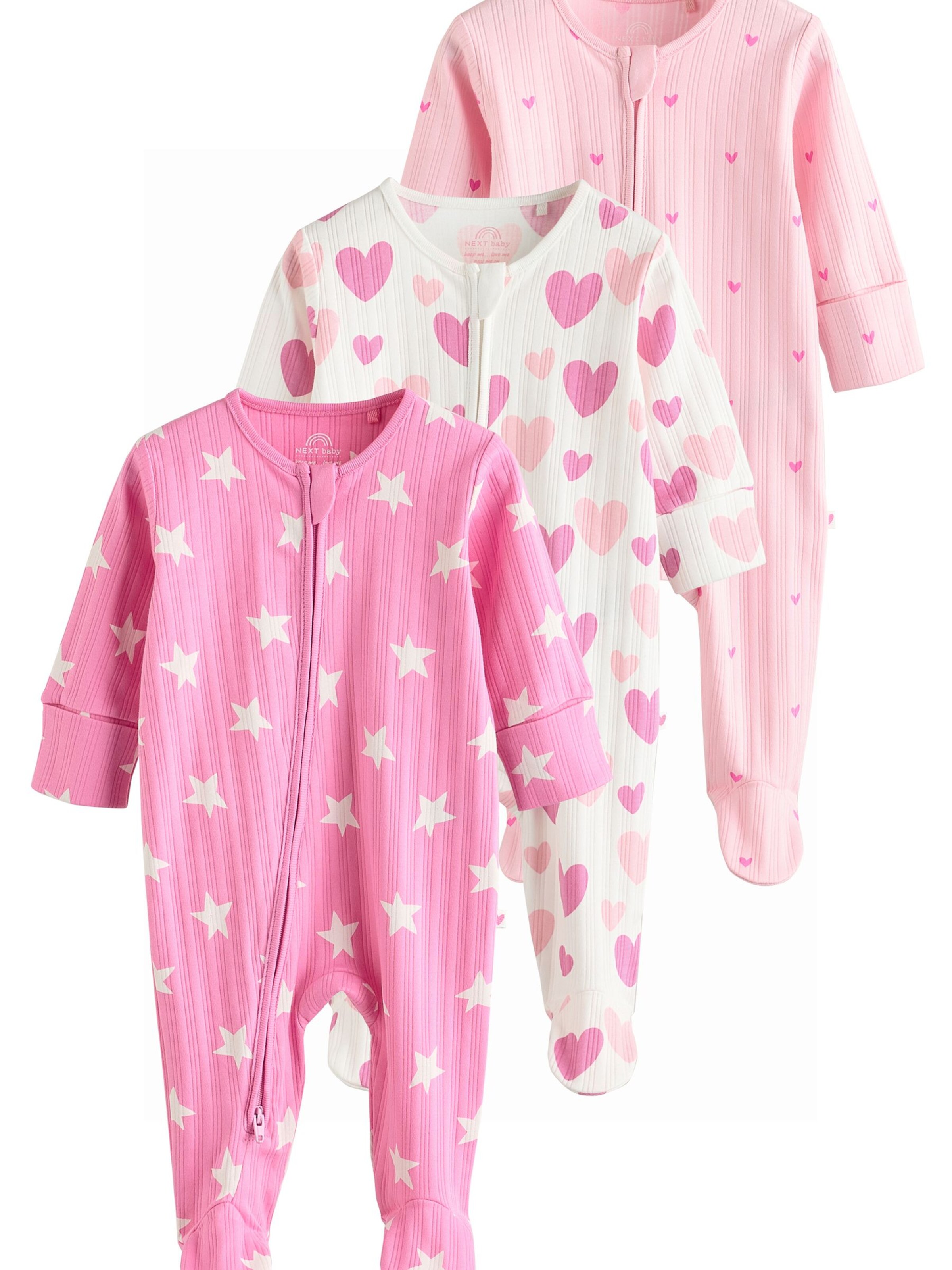 Next Pidžaama, värv roosa: eest vaates