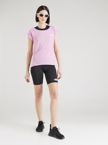 THE NORTH FACE Functioneel shirt 'Tanken' in Lila