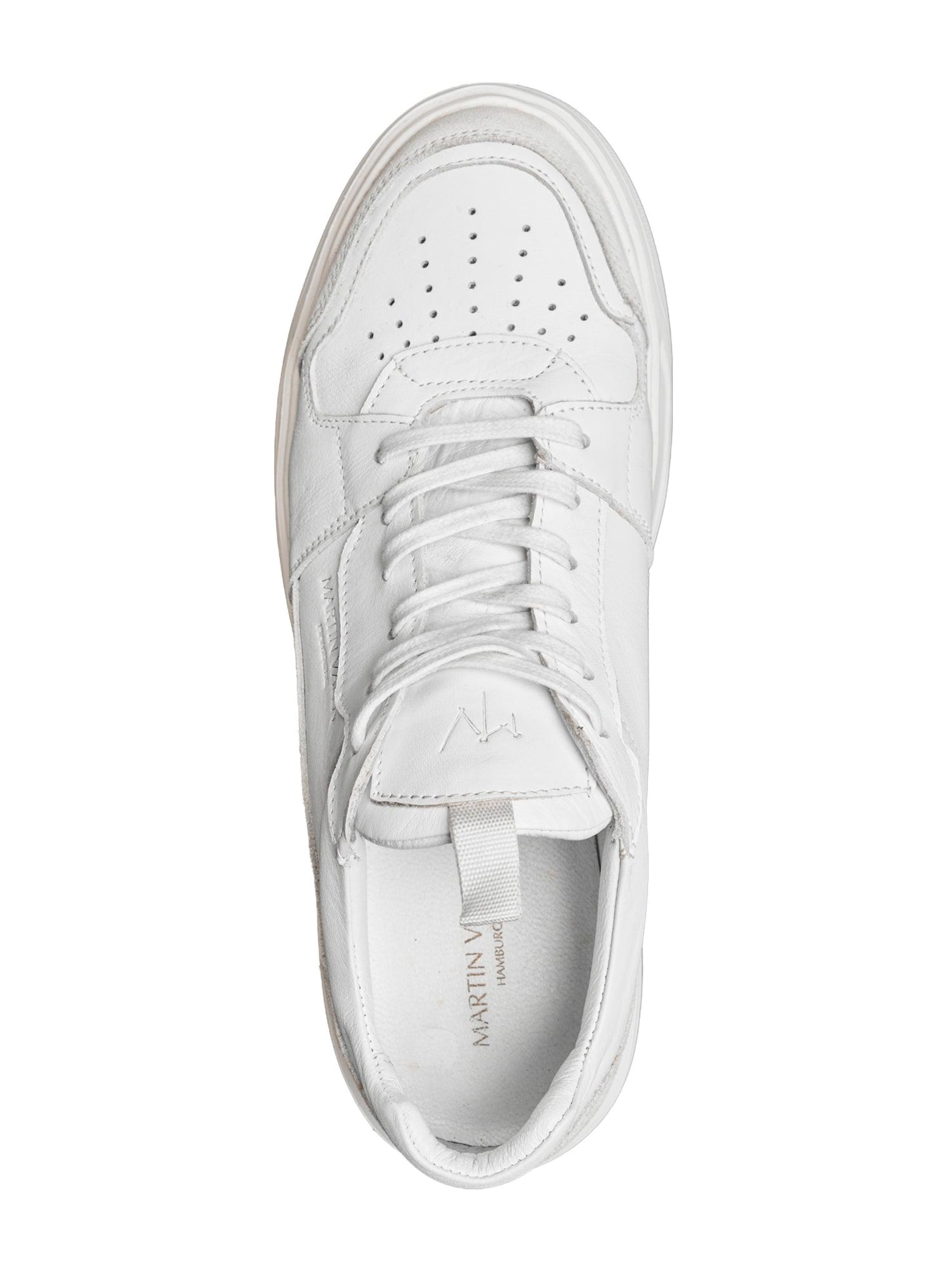MARTIN VALEN Platform trainers in White