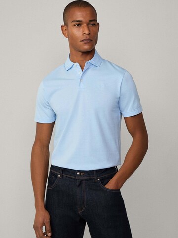 Hackett London Poloshirt in Blau: Vorderseite