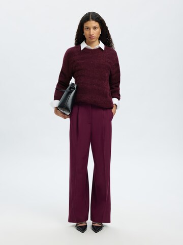 SELECTED - Pullover 'SLFBILLIE' em roxo