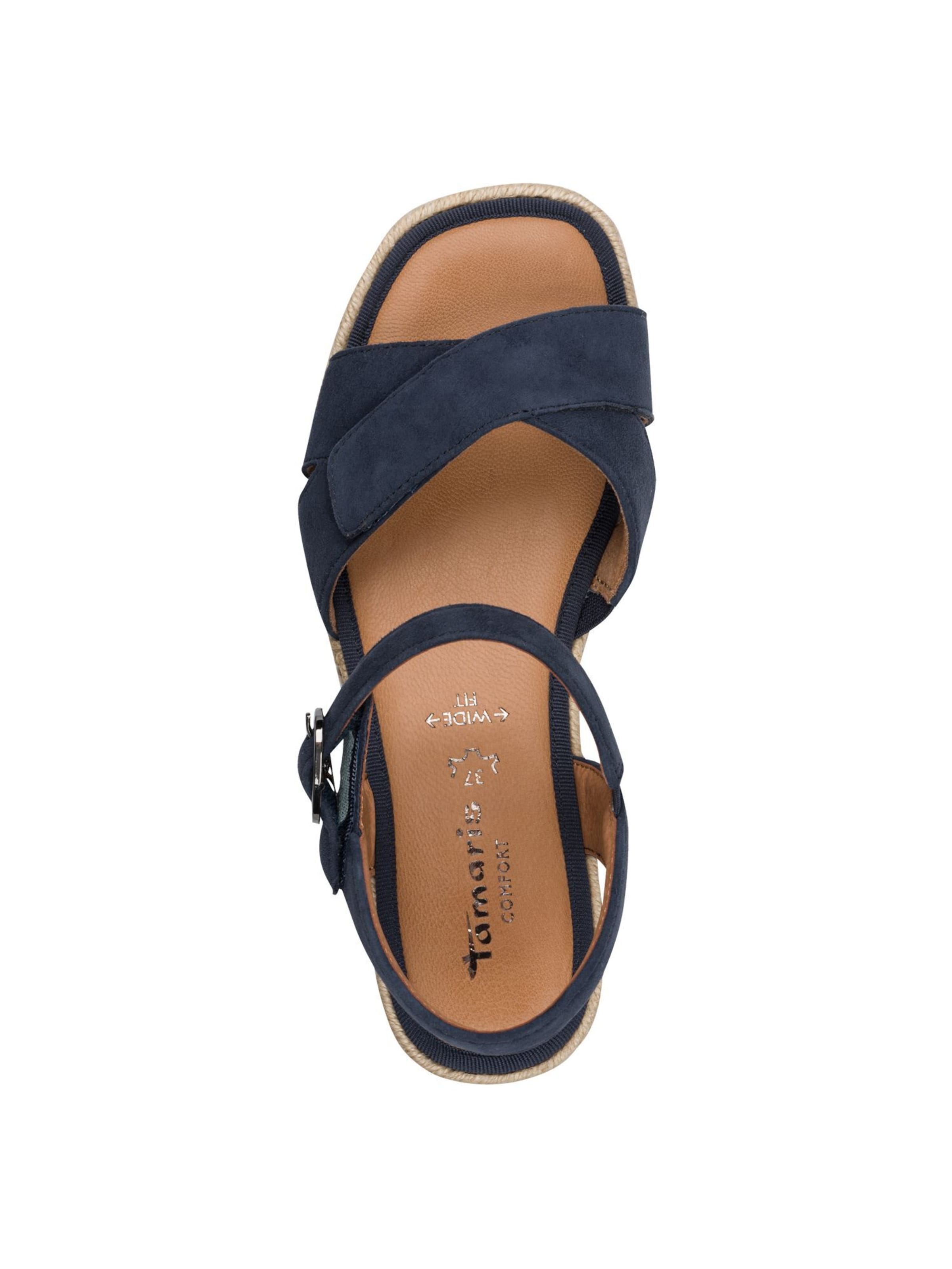 Tamaris Sandaal in Blauw