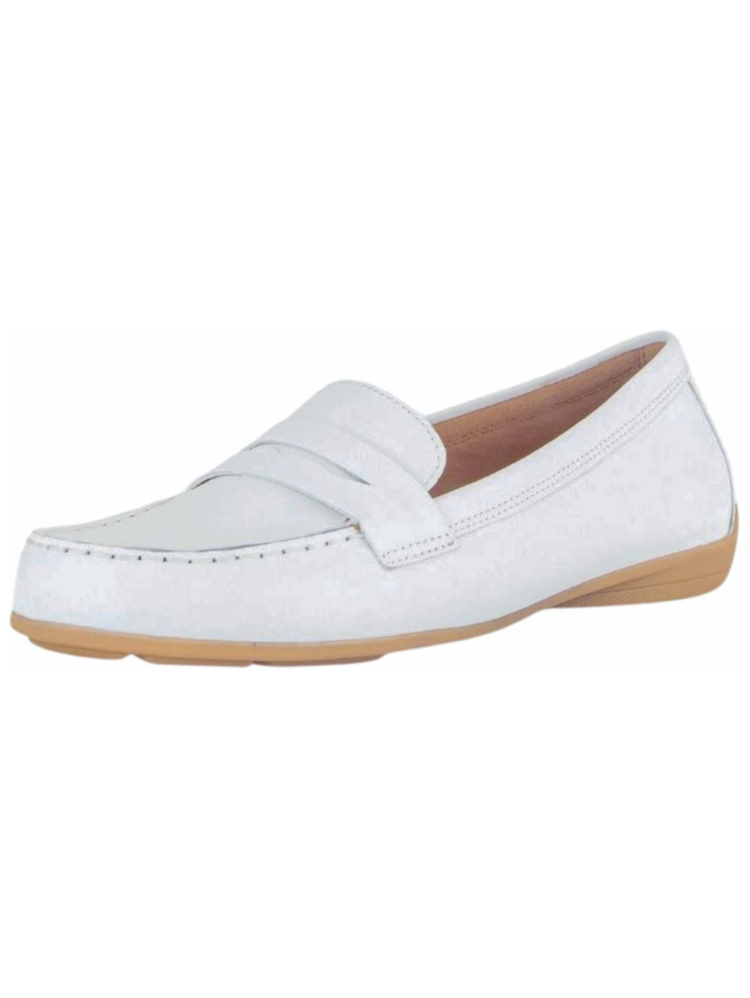 GABOR Mokassin in Weiß: Vorderseite
