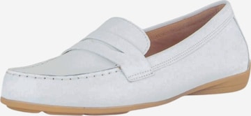 Mocassin GABOR en blanc : devant