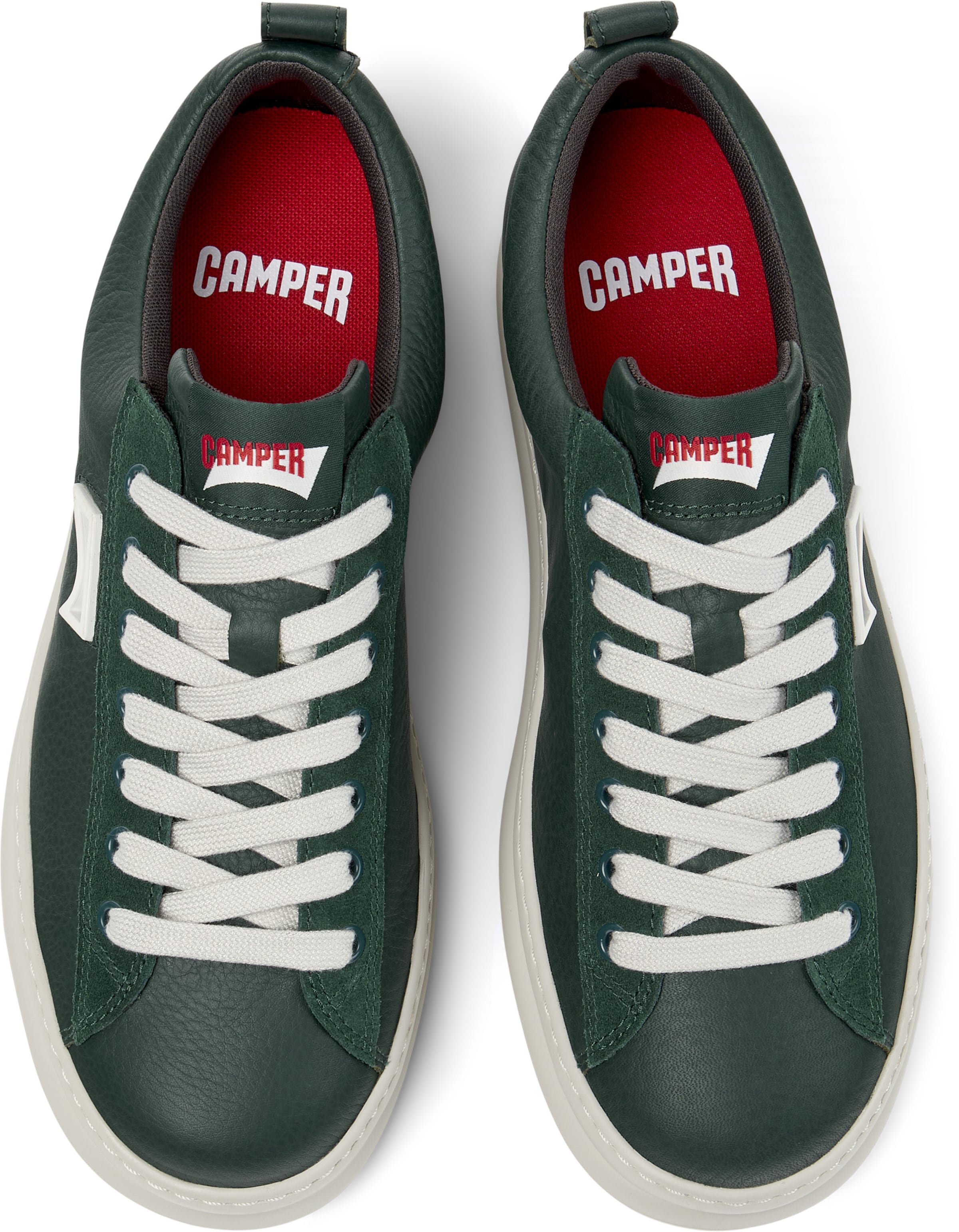 Baskets basses 'Runner Four' CAMPER en vert